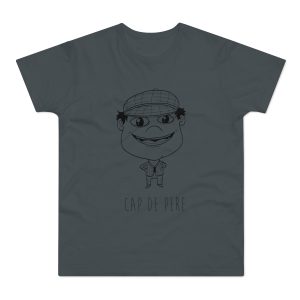 Camiseta hombre punto liso - Gris oscuro - Camiseta unisex Cap de Pere Cans