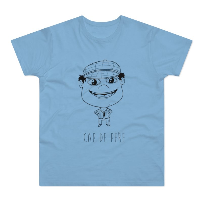 Camiseta hombre punto liso - Azul cielo - Camiseta unisex Cap de Pere Cans