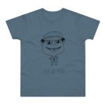 Camiseta hombre punto liso - Azul piedra - Camiseta unisex Cap de Pere Cans Camiseta hombre punto liso - Azul piedra - Camiseta unisex Cap de Pere Cans