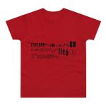 Camiseta hombre punto liso - Rojo - Lleó vegà