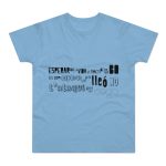 Camiseta hombre punto liso - Azul cielo - Lleó vegà