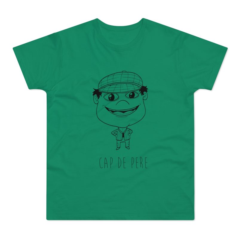 Camiseta hombre punto liso - Verde Kelly - Camiseta unisex Cap de Pere Cans