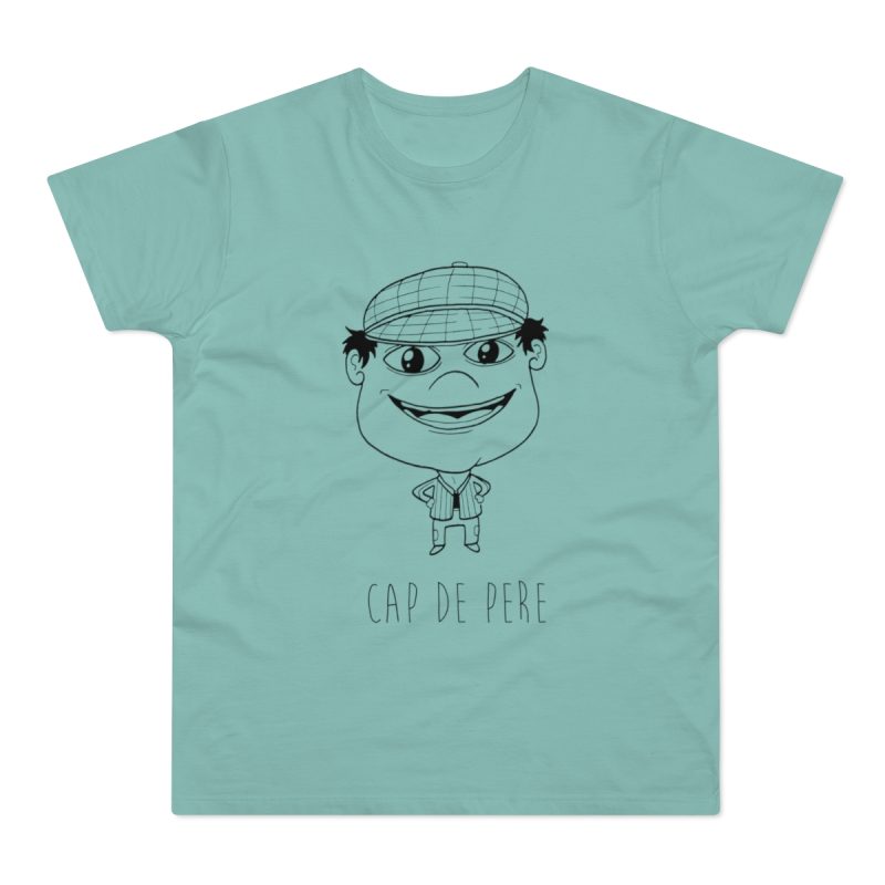 Camiseta hombre punto liso - Verde menta - Camiseta unisex Cap de Pere Cans
