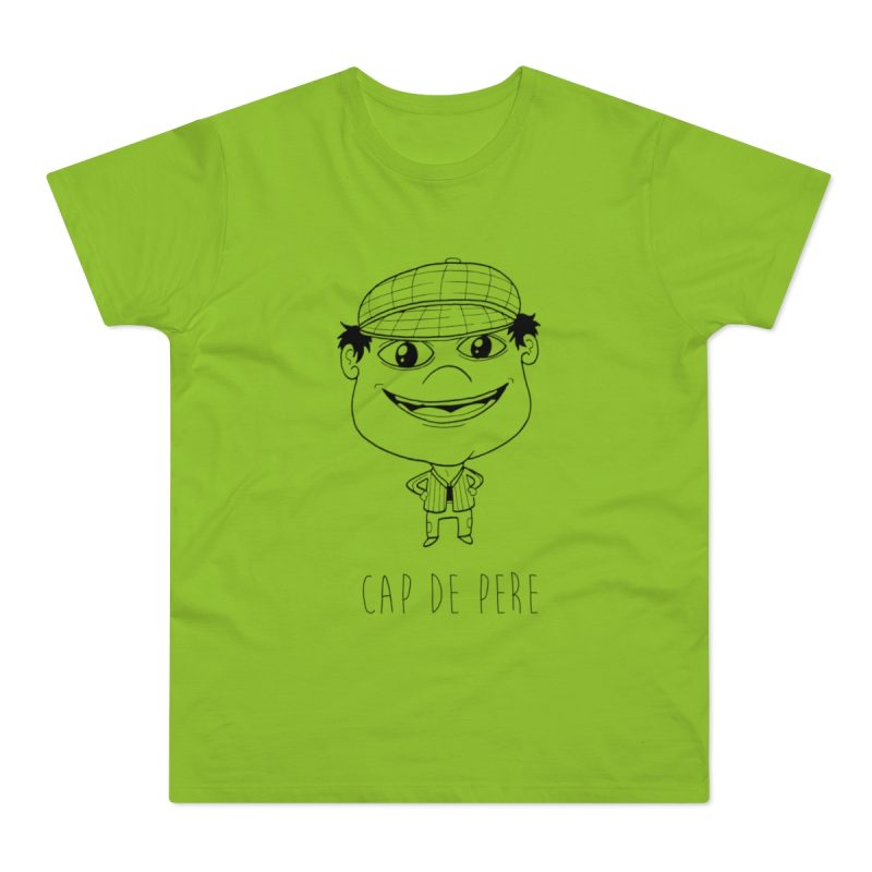 Camiseta hombre punto liso - Verde orquidea - Camiseta unisex Cap de Pere Cans