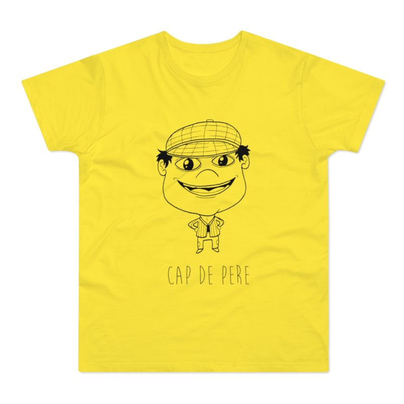 Camiseta hombre punto liso - Amarillo solar - Camiseta unisex Cap de Pere Cans