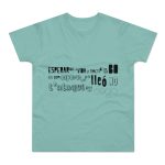 Camiseta hombre punto liso - Verde menta - Lleó vegà