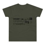 Camiseta hombre punto liso - Caqui urbano - Lleó vegà
