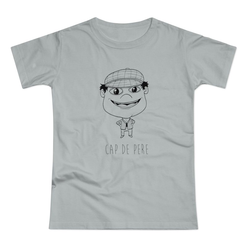 Camiseta mujer punto liso - Gris Pacifico - Camiseta unisex Cap de Pere Cans