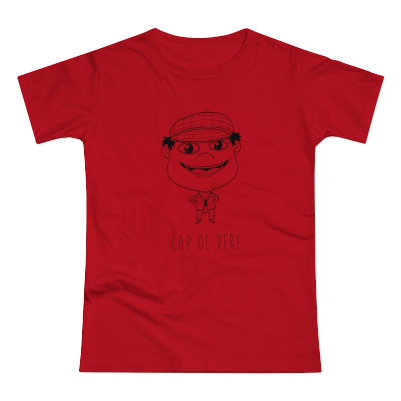 Camiseta mujer punto liso - Rojo - Camiseta unisex Cap de Pere Cans