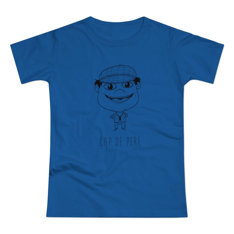 Camiseta mujer punto liso - Azul royal intenso - Camiseta unisex Cap de Pere Cans
