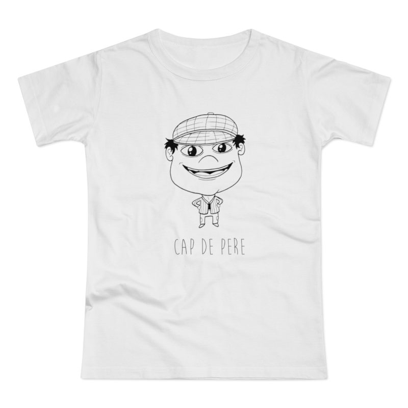 Camiseta mujer punto liso - Blanco - Camiseta unisex Cap de Pere Cans