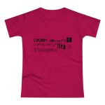 Camiseta mujer punto liso - Sorbete - Lleó vegà Camiseta mujer punto liso - Sorbete - Lleó vegà