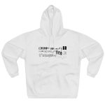Sudadera con capucha cerrada - Blanco - Lleó vegà Sudadera con capucha cerrada - Blanco - Lleó vegà