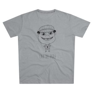 Camiseta hombre corte moderno - Gris Oxford claro - Camiseta unisex Cap de Pere Cans