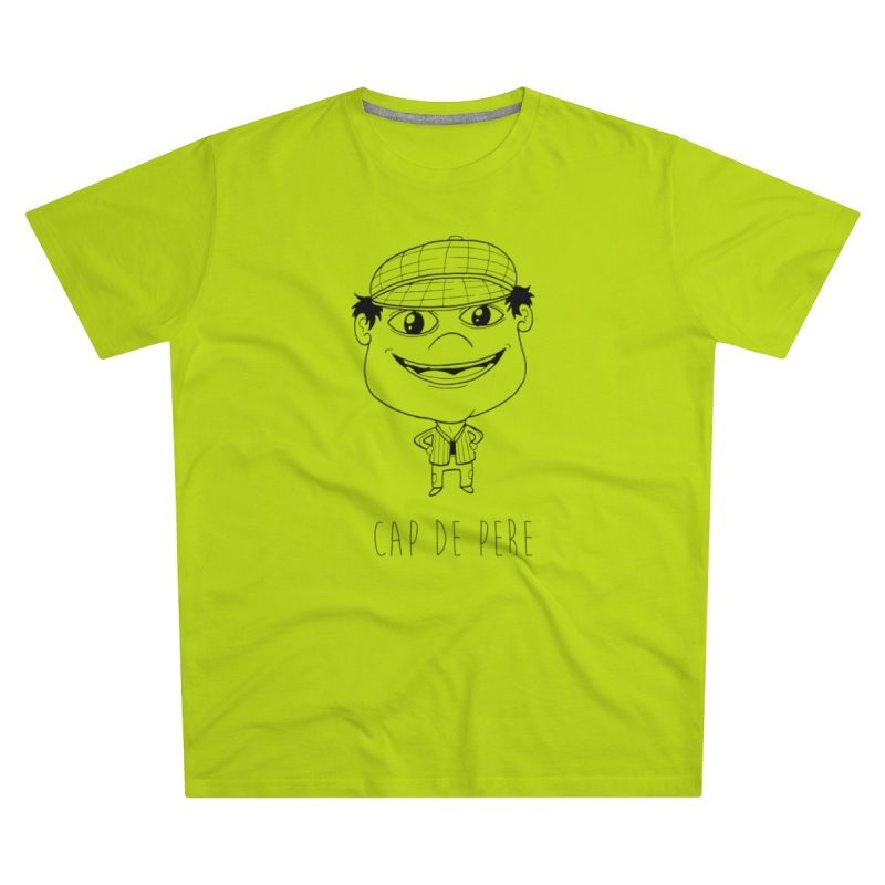 Camiseta hombre corte moderno - Verde lima - Camiseta unisex Cap de Pere Cans
