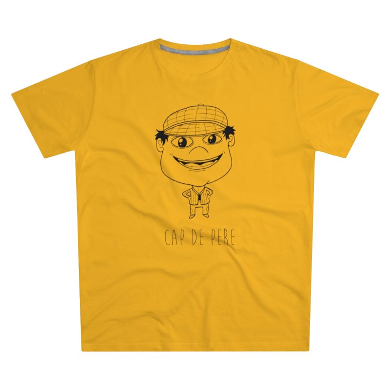 Camiseta hombre corte moderno - Amarillo girasol - Camiseta unisex Cap de Pere Cans