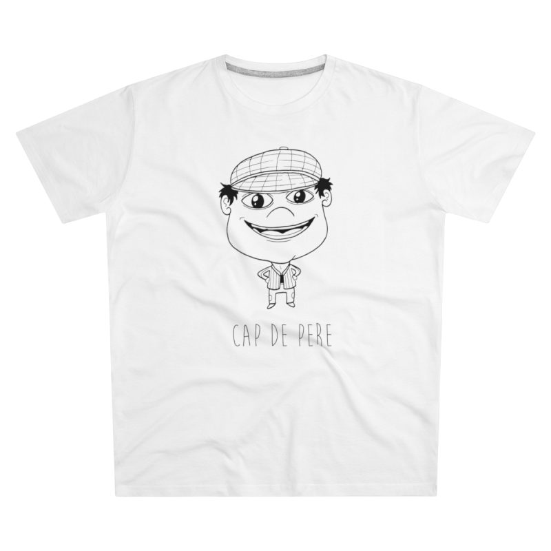 Camiseta hombre corte moderno - Blanco - Camiseta unisex Cap de Pere Cans