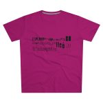 Camiseta hombre corte moderno - Rosa oscuro - Lleó vegà