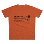 Camiseta hombre corte moderno - Naranja - Lleó vegà