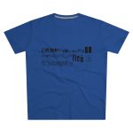 Camiseta hombre corte moderno - Azul royal intenso - Lleó vegà