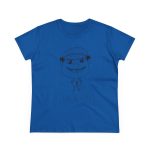 Camiseta mujer algodon medio - Azul royal - Camiseta unisex Cap de Pere Cans