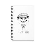 Cuaderno de espiral - Camiseta unisex Cap de Pere Cans