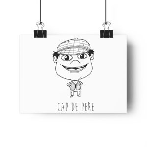 Lamina Giclee - Camiseta unisex Cap de Pere Cans