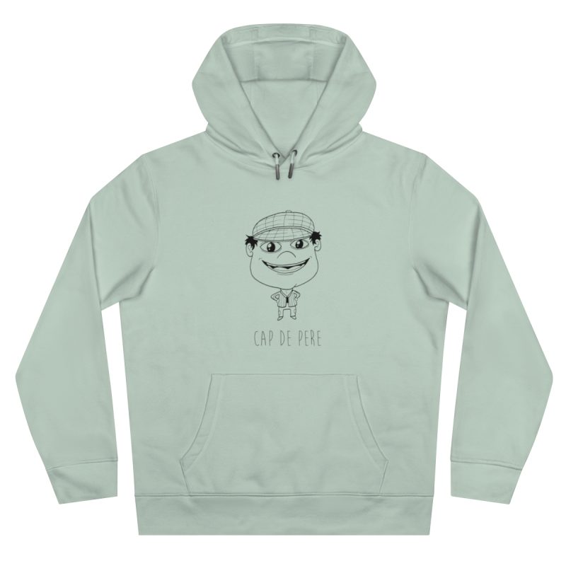 Sudadera con capucha King - Verde agua - Camiseta unisex Cap de Pere Cans