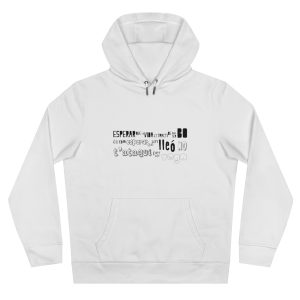 Sudadera con capucha King - Blanco - Lleó vegà