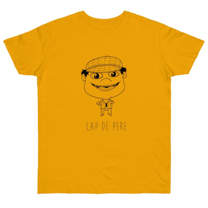 Camiseta punto liso - Albaricoque - Camiseta unisex Cap de Pere Cans
