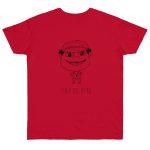 Camiseta punto liso - Rojo profundo - Camiseta unisex Cap de Pere Cans