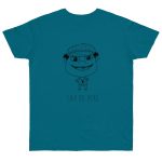Camiseta punto liso - Azul diva - Camiseta unisex Cap de Pere Cans
