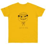 Camiseta punto liso - Amarillo dorado - Camiseta unisex Cap de Pere Cans