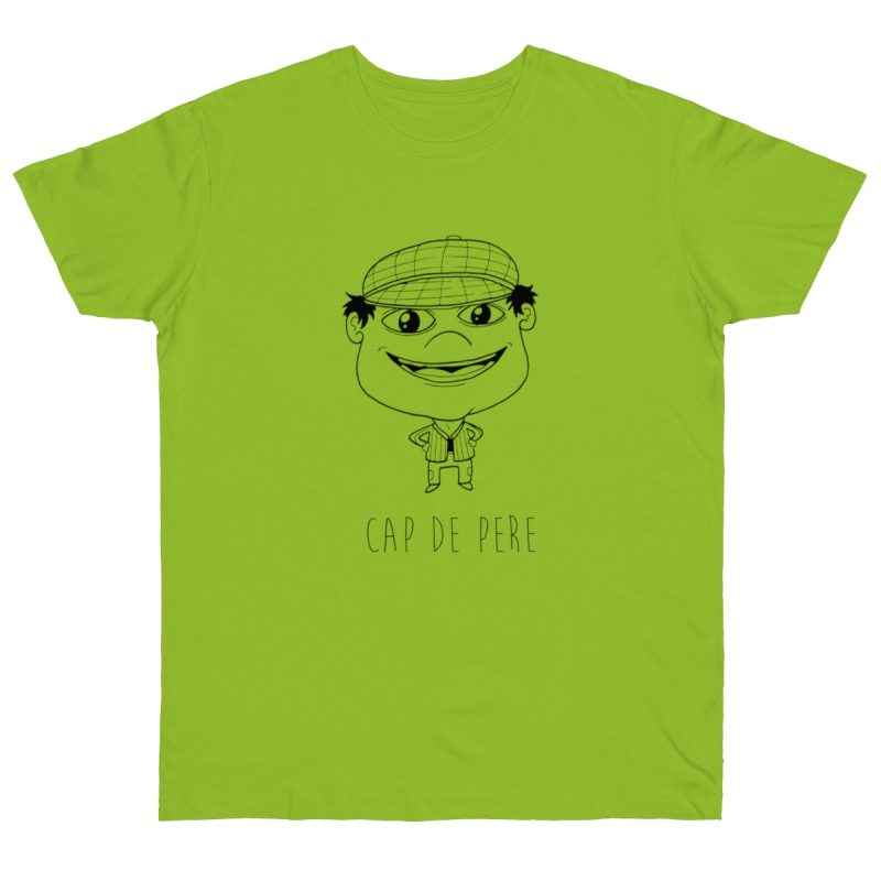 Camiseta punto liso - Verde orquidea - Camiseta unisex Cap de Pere Cans