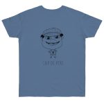 Camiseta punto liso - Azul vaquero - Camiseta unisex Cap de Pere Cans