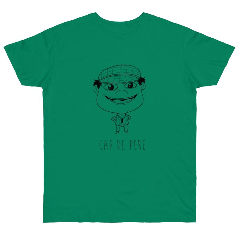 Camiseta punto liso - Verde Kelly - Camiseta unisex Cap de Pere Cans