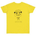 Camiseta punto liso - Amarillo solar - Camiseta unisex Cap de Pere Cans