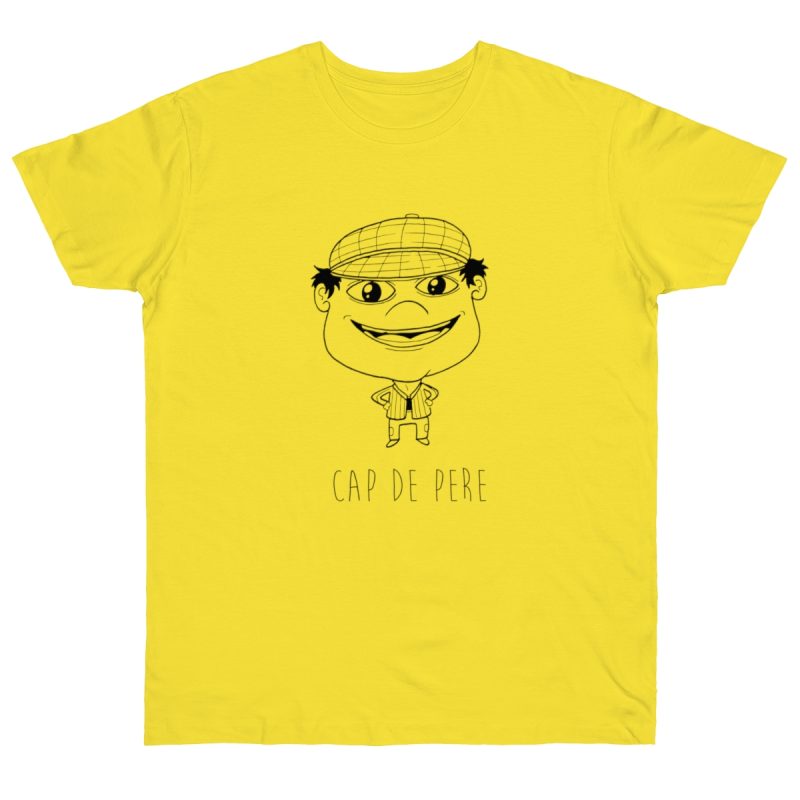 Camiseta punto liso - Amarillo solar - Camiseta unisex Cap de Pere Cans
