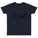 Camiseta punto liso - Azul marino - Lleó vegà