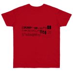 Camiseta punto liso - Rojo - Lleó vegà
