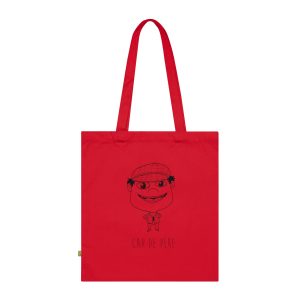 Bolsa de algodon organico - Rojo clasico - Camiseta unisex Cap de Pere Cans