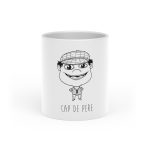 Taza con asa de corazon - Blanco - Camiseta unisex Cap de Pere Cans