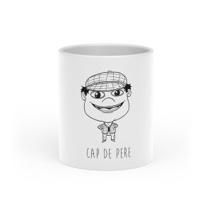 Taza con asa de corazon - Blanco - Camiseta unisex Cap de Pere Cans