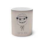 Taza magica que cambia de color - Negro - Camiseta unisex Cap de Pere Cans