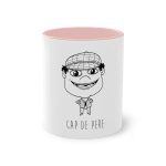 Taza bicolor - Rosa - Camiseta unisex Cap de Pere Cans