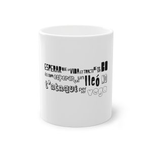 Taza estandar 325 ml - Blanco - Lleó vegà