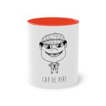 Taza bicolor - Rojo - Camiseta unisex Cap de Pere Cans
