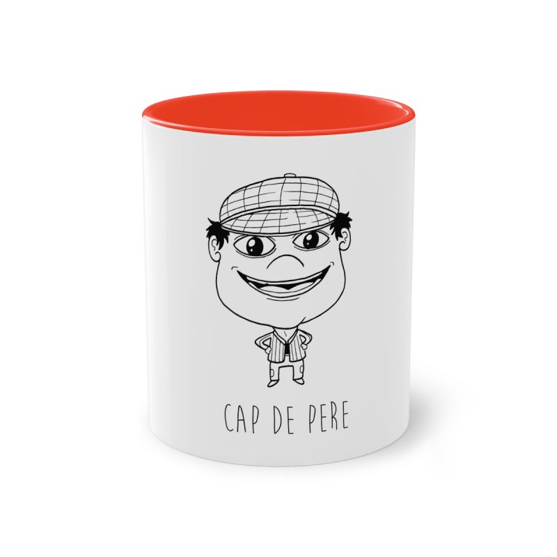 Taza bicolor - Rojo - Camiseta unisex Cap de Pere Cans