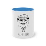 Taza bicolor - Azul claro - Camiseta unisex Cap de Pere Cans
