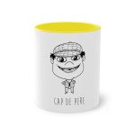 Taza bicolor - Amarillo - Camiseta unisex Cap de Pere Cans